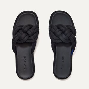 Rothy's The Summer Sandal - Black Size 8